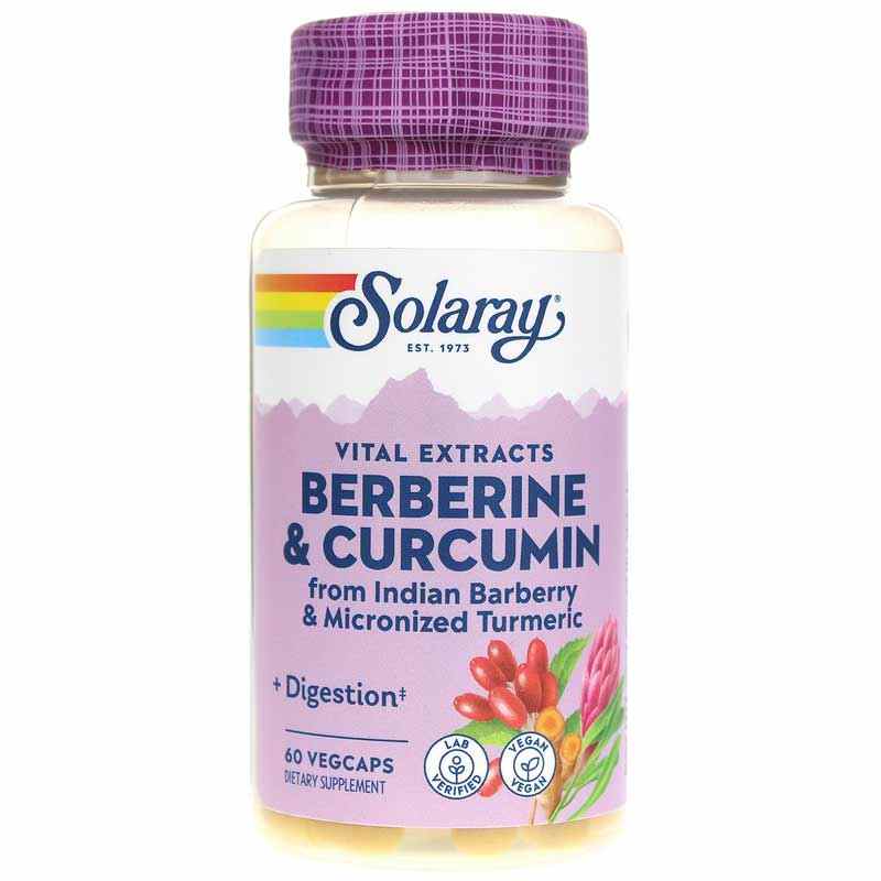 Berberine & Curcumin Root Extracts, by Solaray