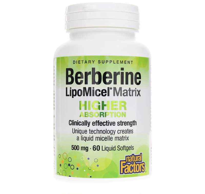 Berberine LipoMicel Matrix, by Natural Factors