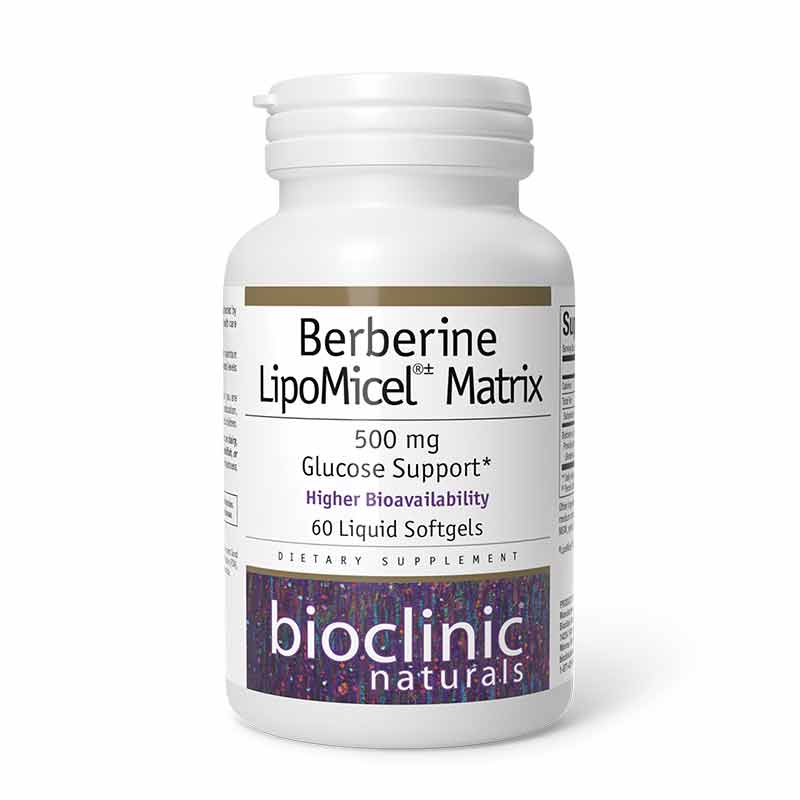 Berberine LipoMicel Matrix, Bioclinic Naturals Natural Healthy Concepts Berberine LipoMicel Matrix, Bioclinic Naturals Natural Healthy Concepts