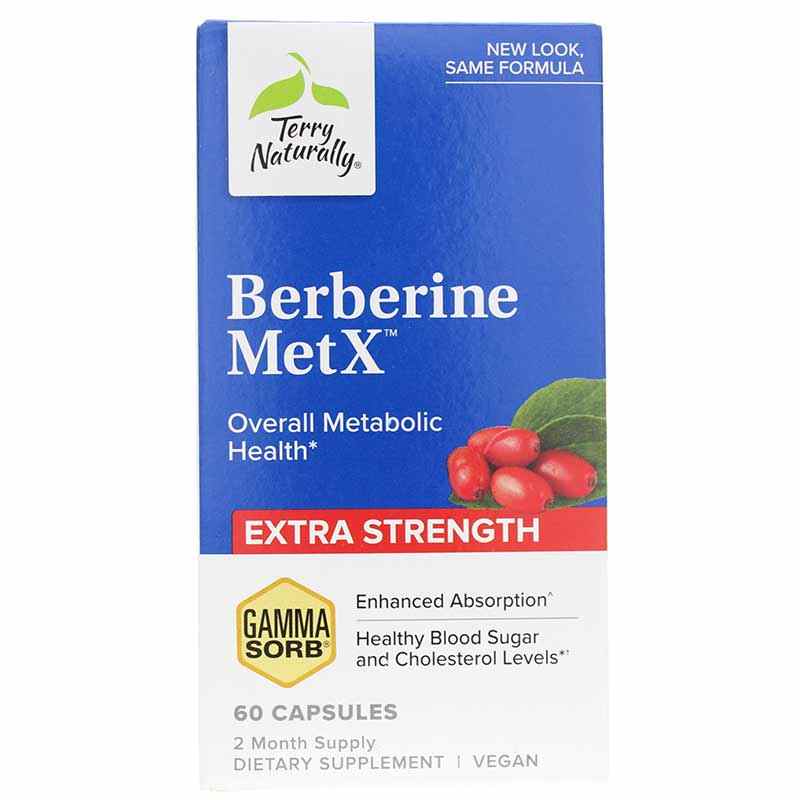 Berberine MetX 250 Mg, by Terry Naturally
