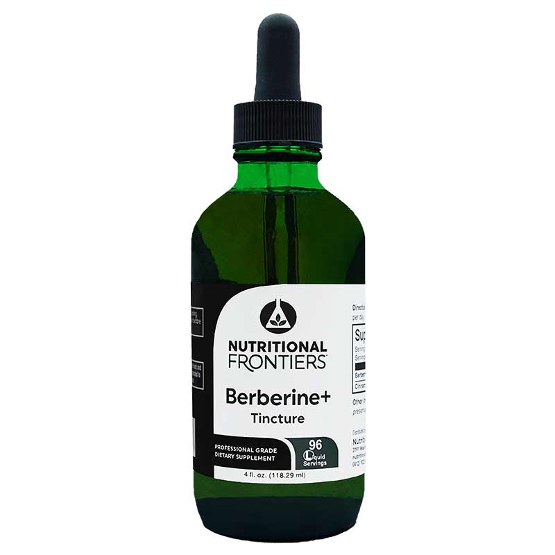 Berberine+ Tincture, 4 Oz, by Nutritional Frontiers