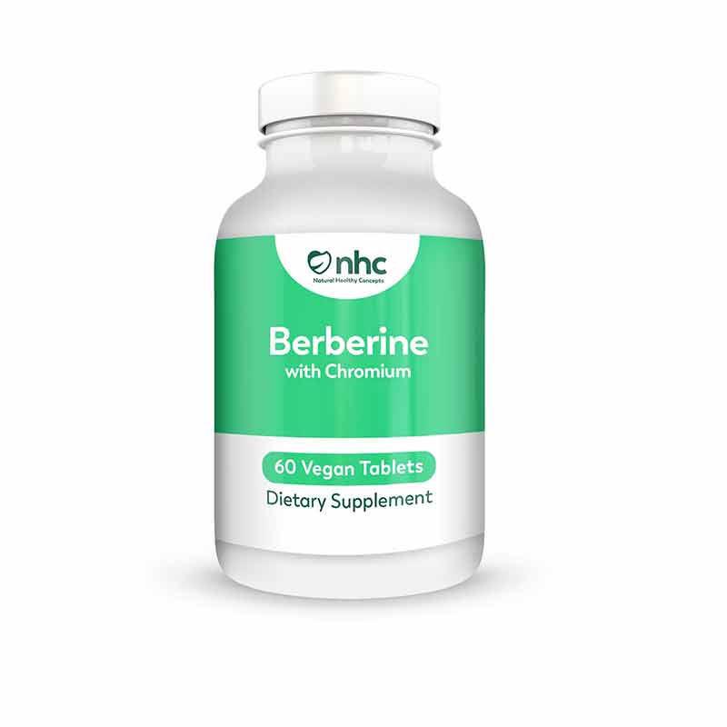 Berberine With Chromium, 60 Capsules, by Natural Healthy Concepts
