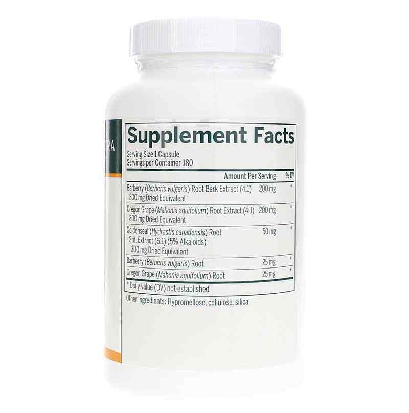 Berberis Formula, 180 Veg Capsules, by Genestra, image #2
