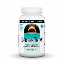 BerberTrim Berberine Diet Vegetarian Capsules, 90 Capsules, by Source Naturals