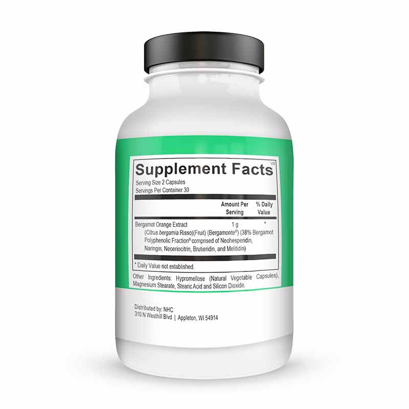 Bergamot BPF, 60 Capsules, by Natural Healthy Concepts, image #2