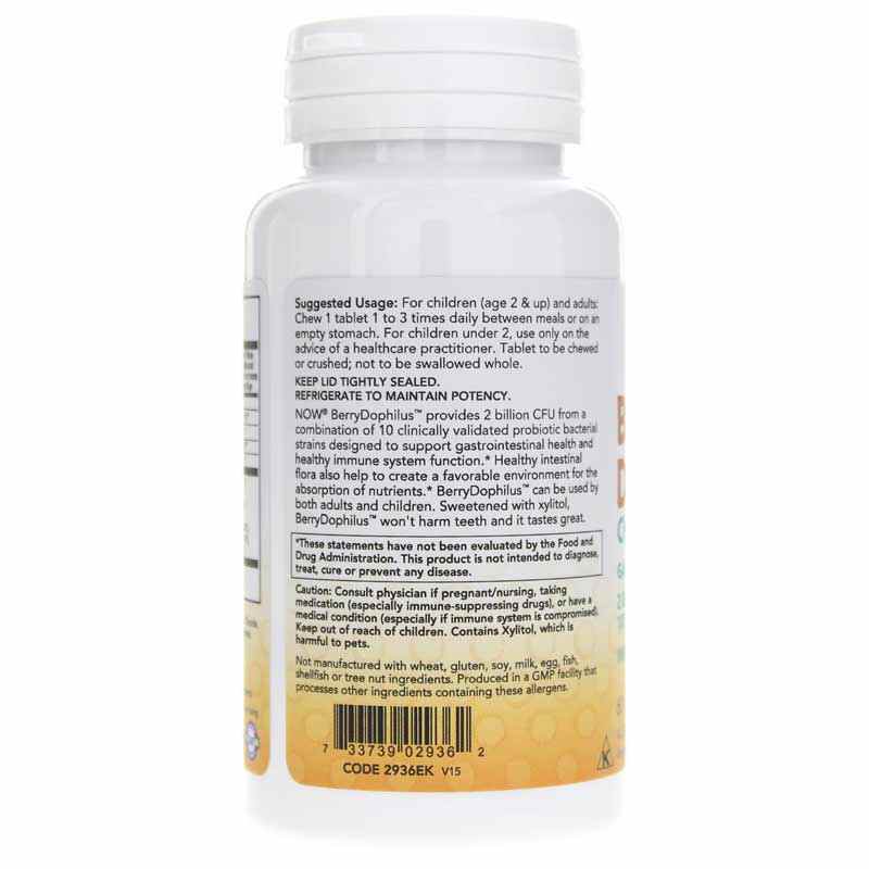Berry Dophilus for Kids, by NOW Foods, image #3