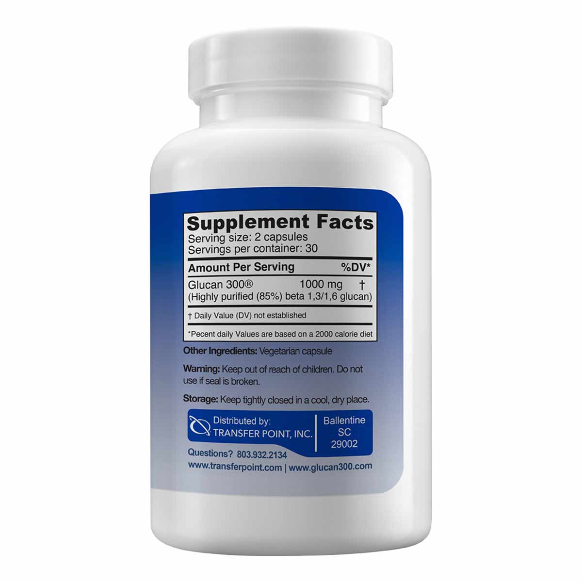 Beta 1,3D Glucan 500 Mg, by Transfer Point