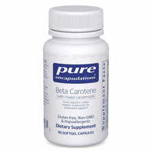 Beta Carotene (with mixed carotenoids), 90 Softgels, by Pure Encapsulations