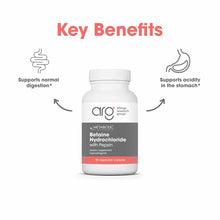 Betaine Hydrochloride with Pepsin, 90 Capsules, by Allergy Research Group