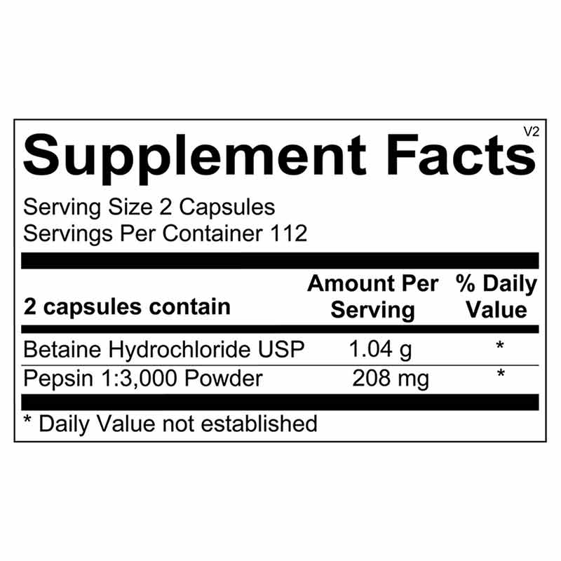 Betaine & Pepsin, by Ortho Molecular, image #2
