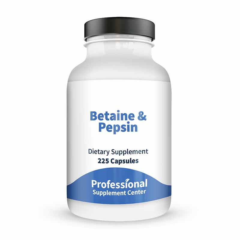 Betaine and Pepsin, by Professional Supplement Center