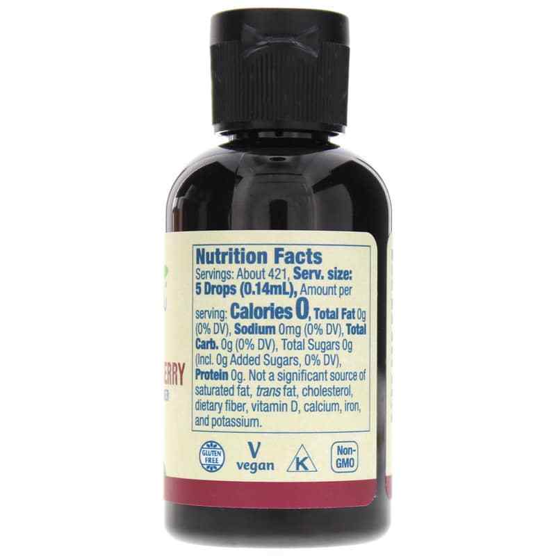 Better Stevia Liquid Sweetener, Pomegranate Blueberry, 2 Oz, by NOW Foods, image #2