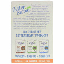 Better Stevia Sweetener Packets, Original, 100 Packets, by NOW Foods, image #3