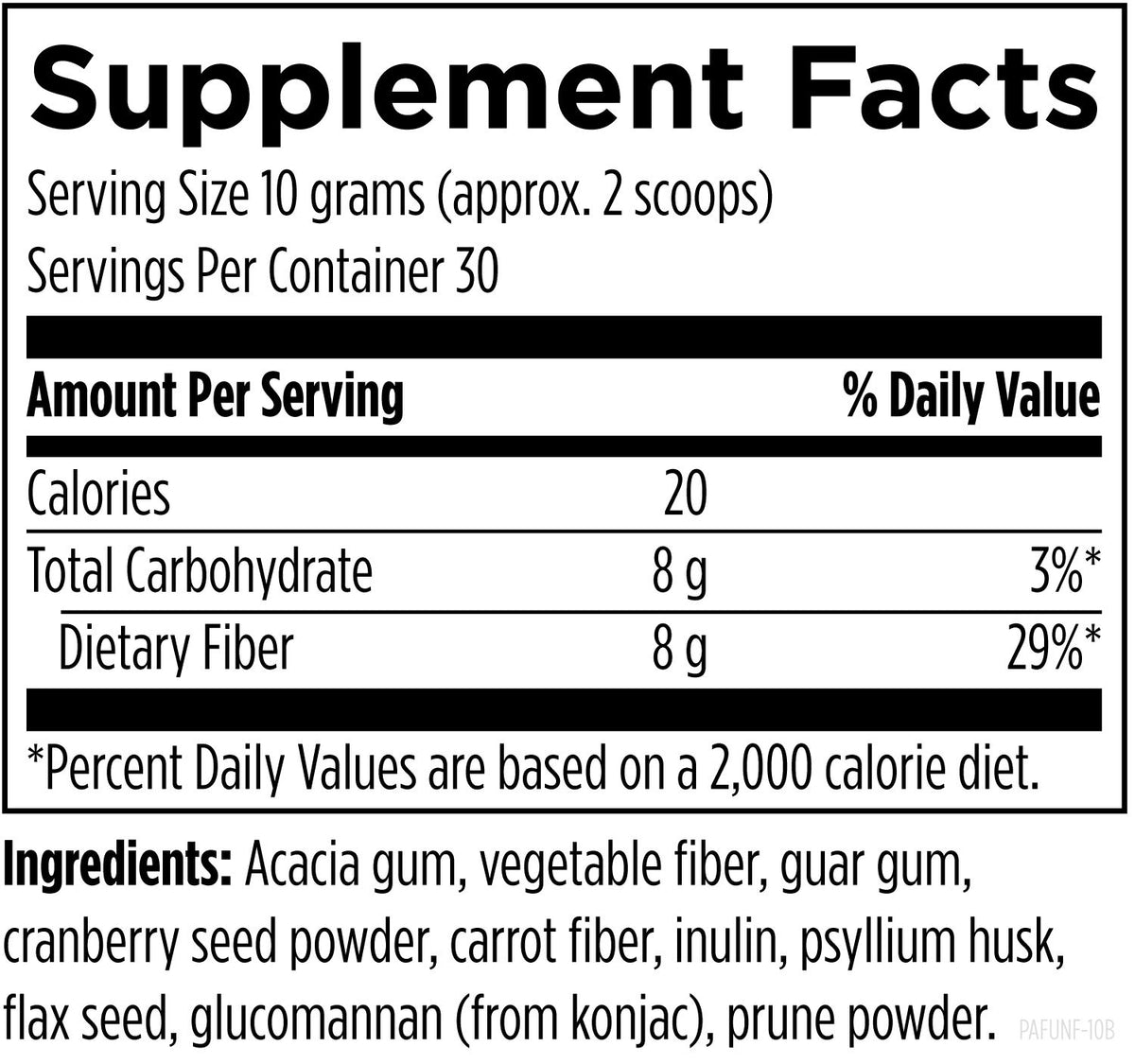 Fiber Prebiotic Complete, by Designs For Health