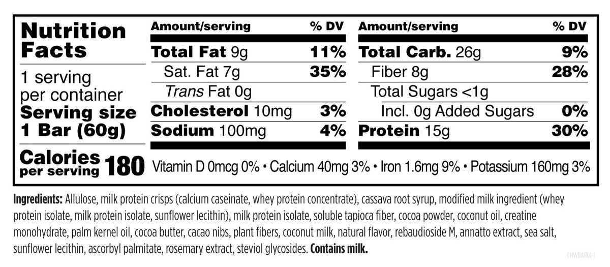 Creatine Whey Boost Chocolately Crisp Bars, 12 Bars, by Designs For Health