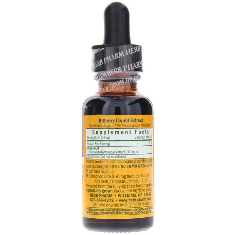 Bilberry Extract, 1 Oz, by Herb Pharm, image #2