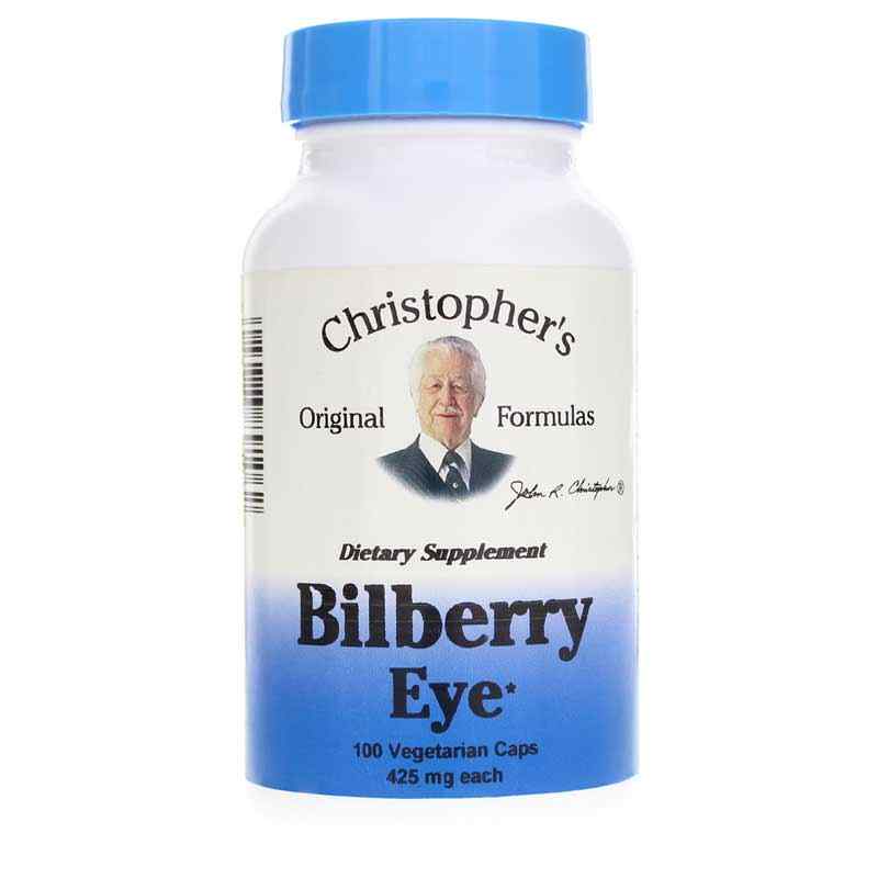 Bilberry Eye 425 Mg, by Dr. Christophers