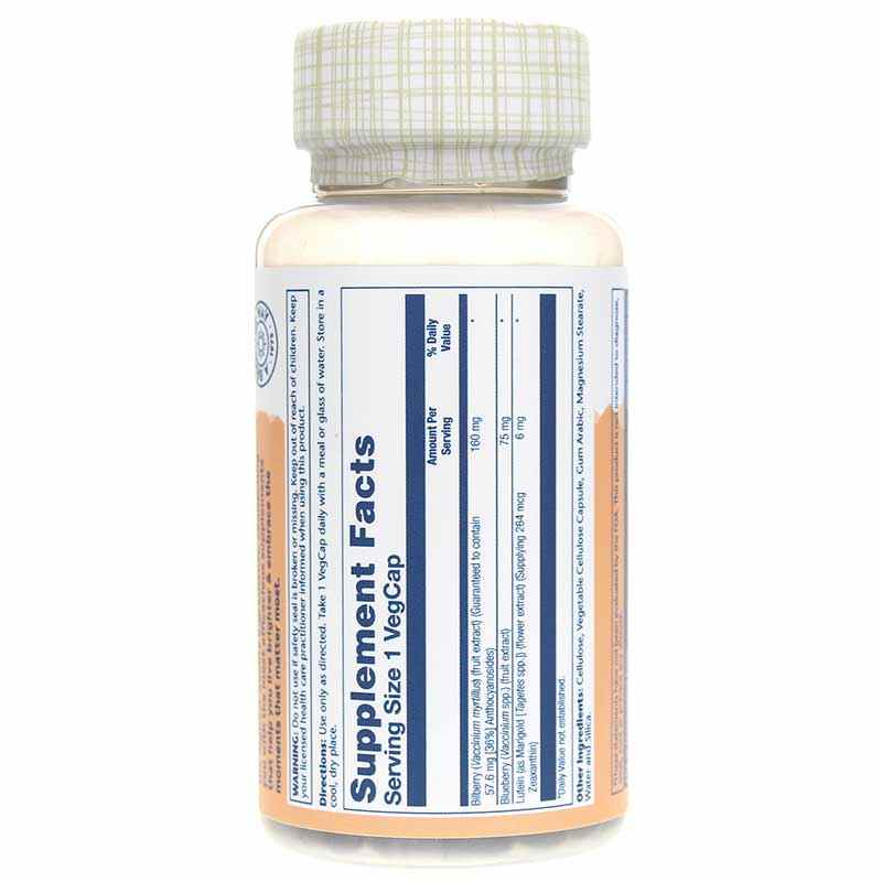 Bilberry & Lutein One Daily, by Solaray, image #3