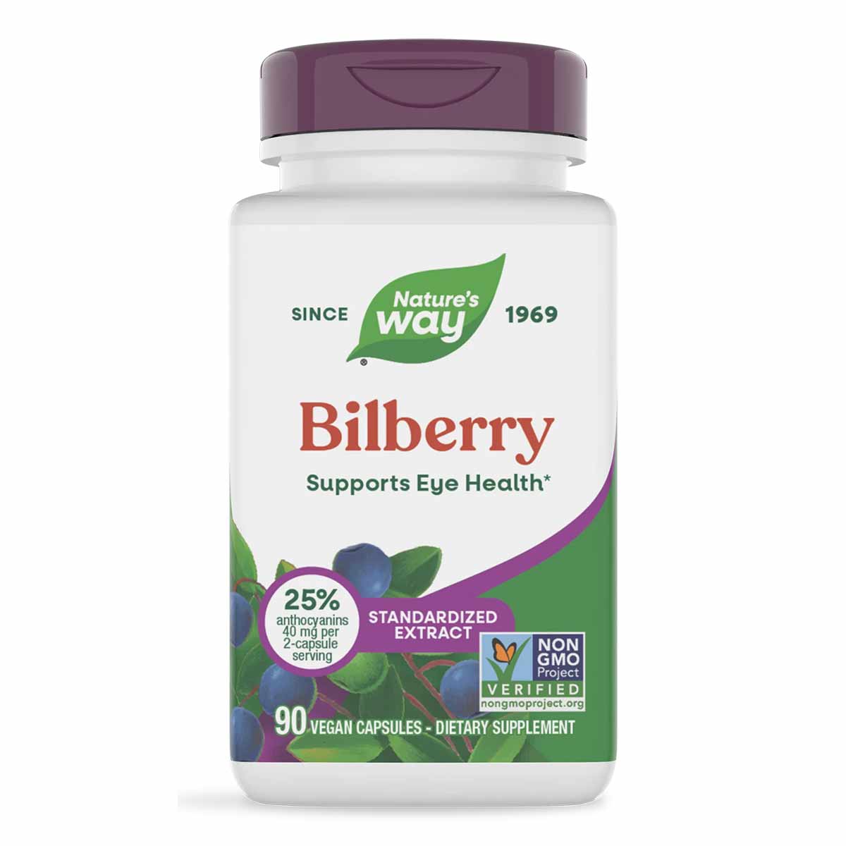 Bilberry Standardized, by Natures Way