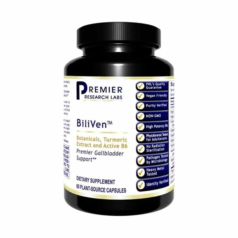 BiliVen Premier Gallbladder Support, by Premier Research Labs