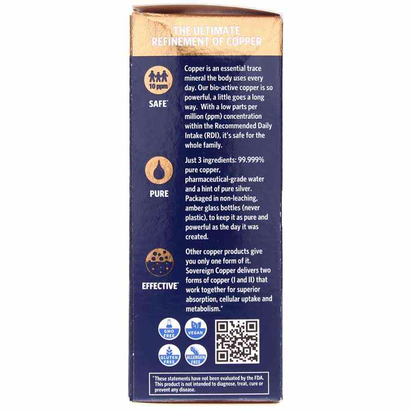 Bio-Active Copper Hydrosol, 2 Oz, by Sovereign Silver, image #4