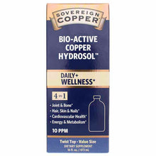 Bio-Active Copper Hydrosol, by Sovereign Silver