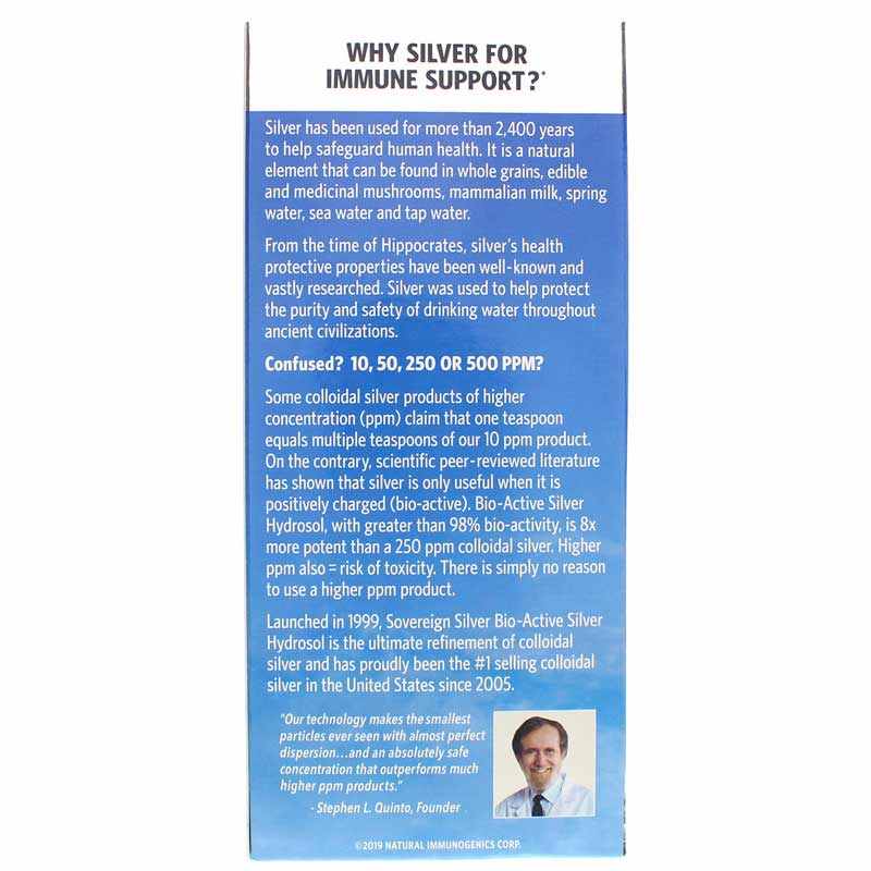 Bio-Active Silver, 32 Oz, by Sovereign Silver, image #3