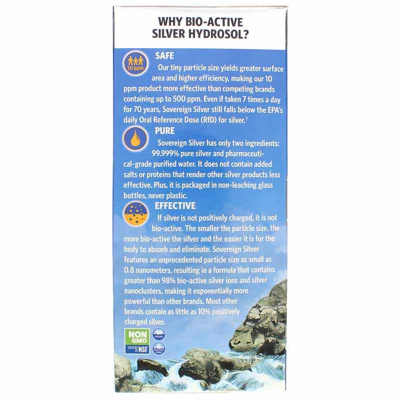Bio-Active Silver, 32 Oz, by Sovereign Silver, image #4