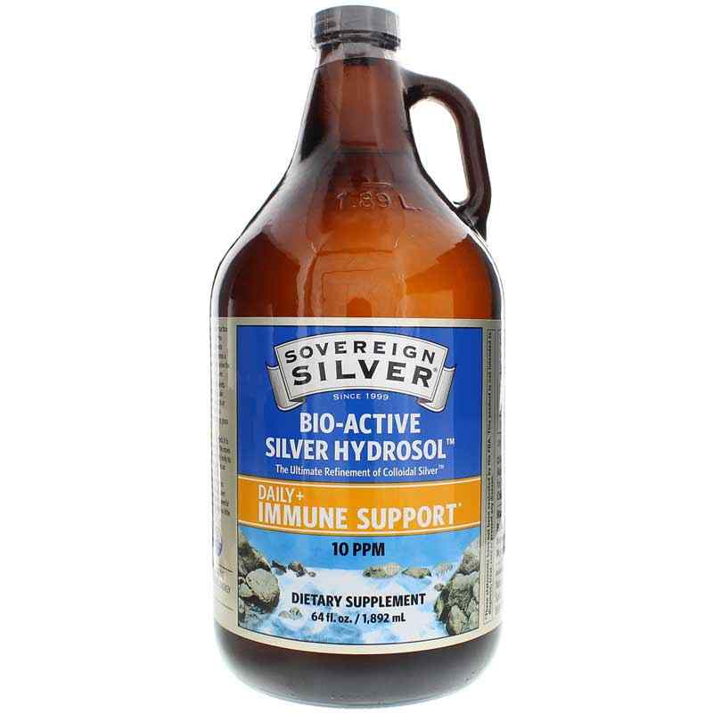 Bio-Active Silver, 64 Oz, by Sovereign Silver