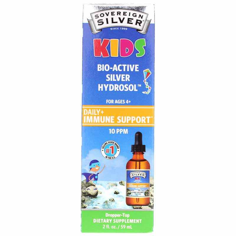 Bio-Active Silver for Kids Dropper, 2 Oz, by Sovereign Silver