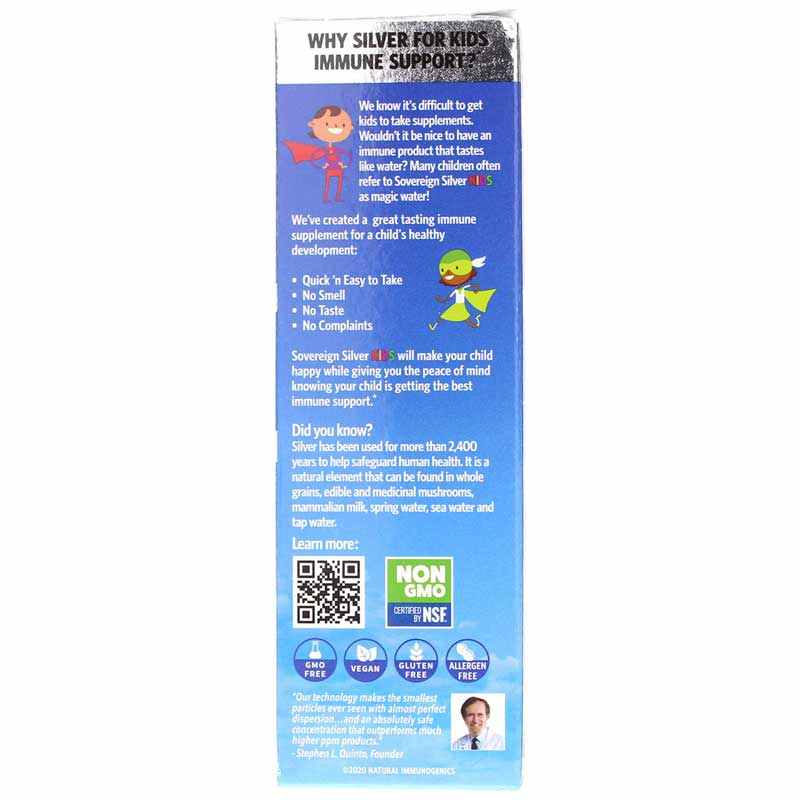 Bio-Active Silver for Kids Dropper, 2 Oz, by Sovereign Silver, image #3