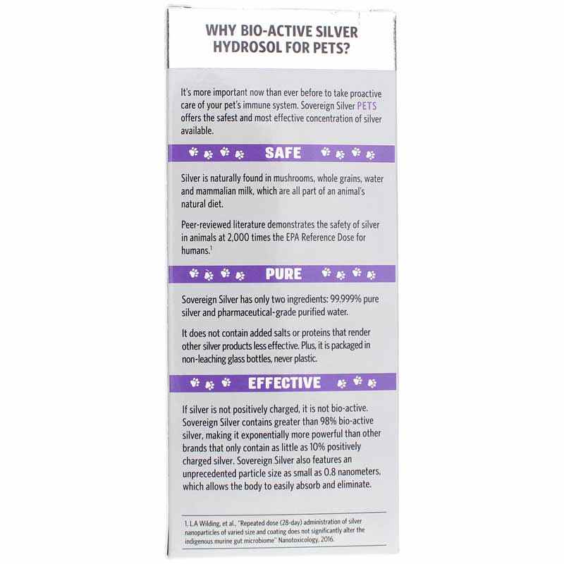 Bio-Active Silver for Pets, 16 Oz, by Sovereign Silver, image #3