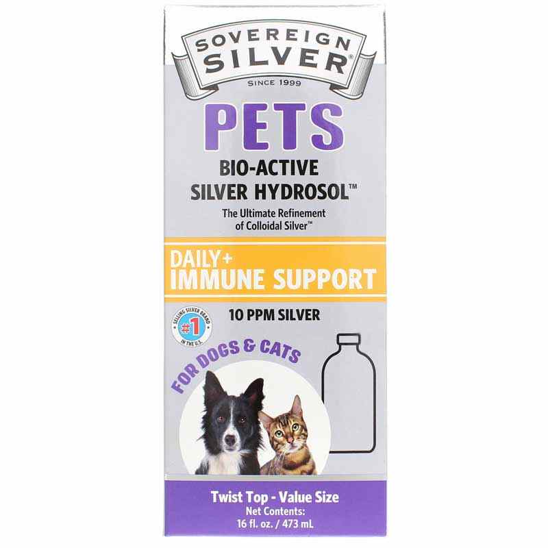 Bio-Active Silver for Pets, by Sovereign Silver