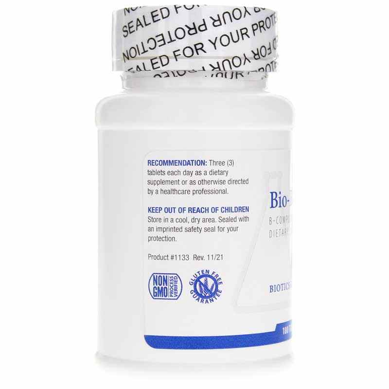 Bio-B 100, 180 Tablets, by Biotics Research – Natural Healthy Concepts