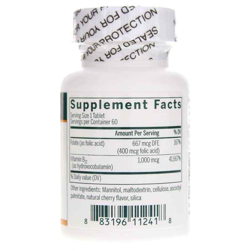 Bio B12 + Folic Acid Cherry Flavor, by Genestra, image #2