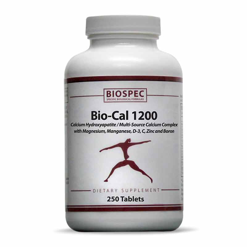 Bio-Cal 1200, 250 Tablets, by BioSpec