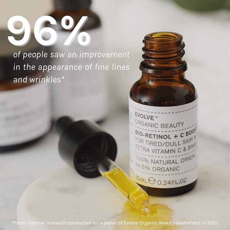 Bio Retinol + C Booster, .5 Oz, by Evolve Organic Beauty, image #8