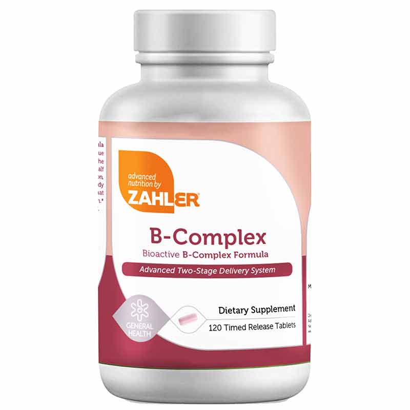 Bioactive B-Complex, 120 Tablets, by Zahler