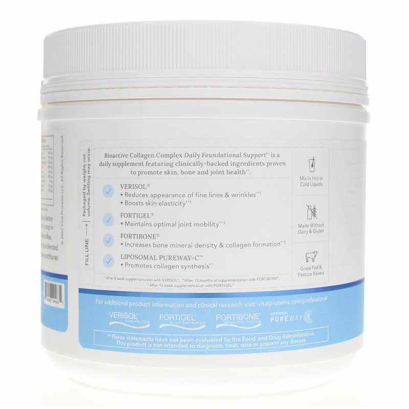 BioActive Collagen Complex Daily Foundational Support Professional, by Vital Proteins, image #3