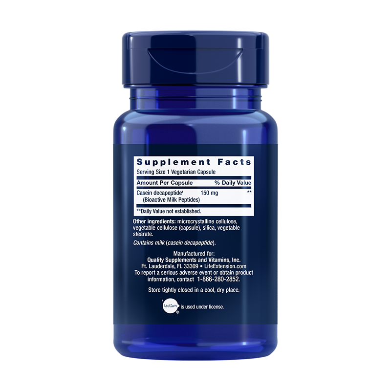 BioActive Milk Peptides, by Life Extension, image #2