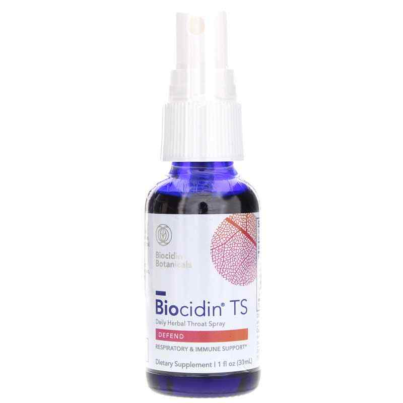 Biocidin TS Throat Spray, by Biocidin Botanicals 