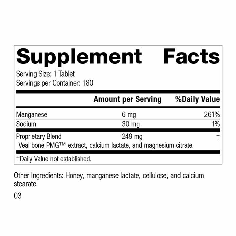 Biost, 180 Tablets, by Standard Process, image #2
