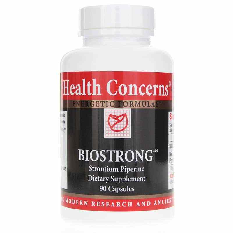 Biostrong BioStrong Strontium Piperine, Health Concerns – Natural Healthy Concepts