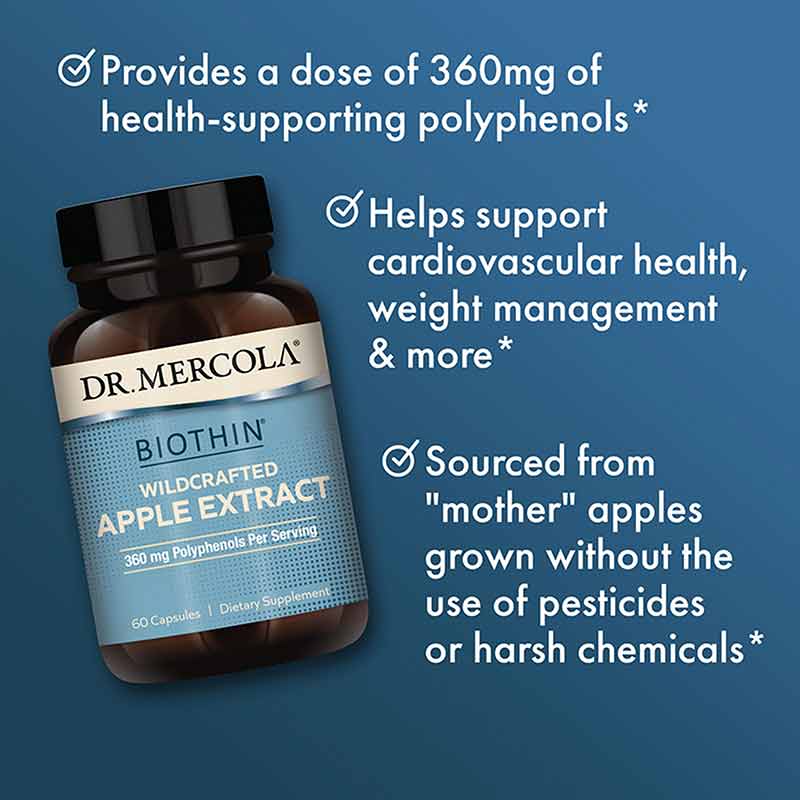 BioThin Wildcrafted Apple Extract, by Dr. Mercola, image #4
