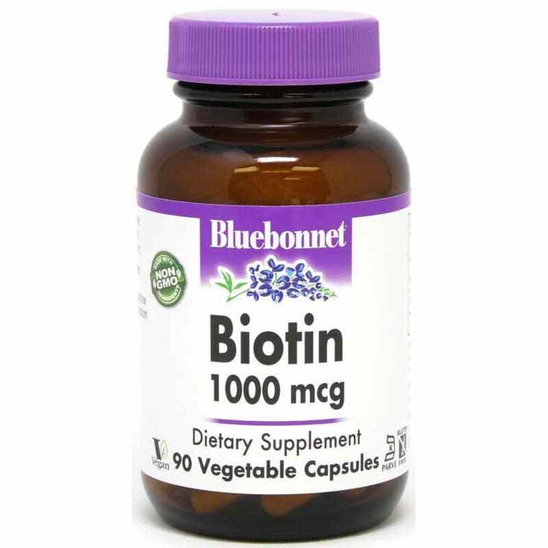 Biotin 1000 Mcg, by Bluebonnet