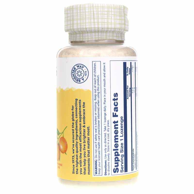 Biotin 1000 Mcg with Natural Orange Flavor, by Solaray, image #2