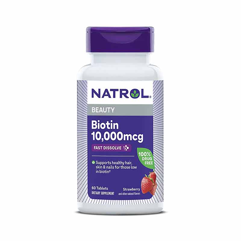 Biotin 10,000 Mcg Maximum Strength Fast Dissolve, by Natrol
