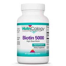 Biotin 5000, by Nutricology