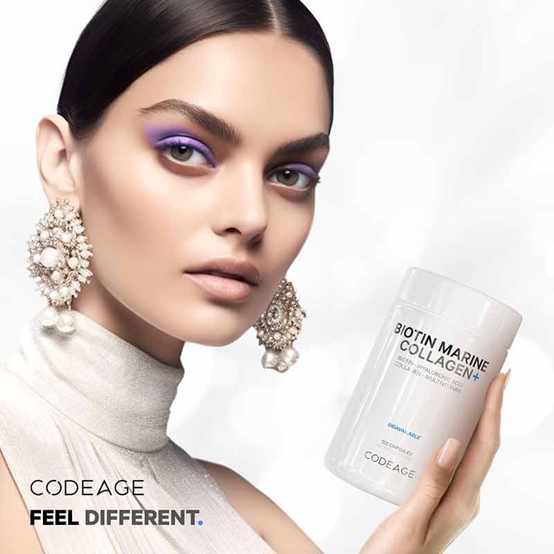 Biotin Marine Collagen, by Codeage, image #7