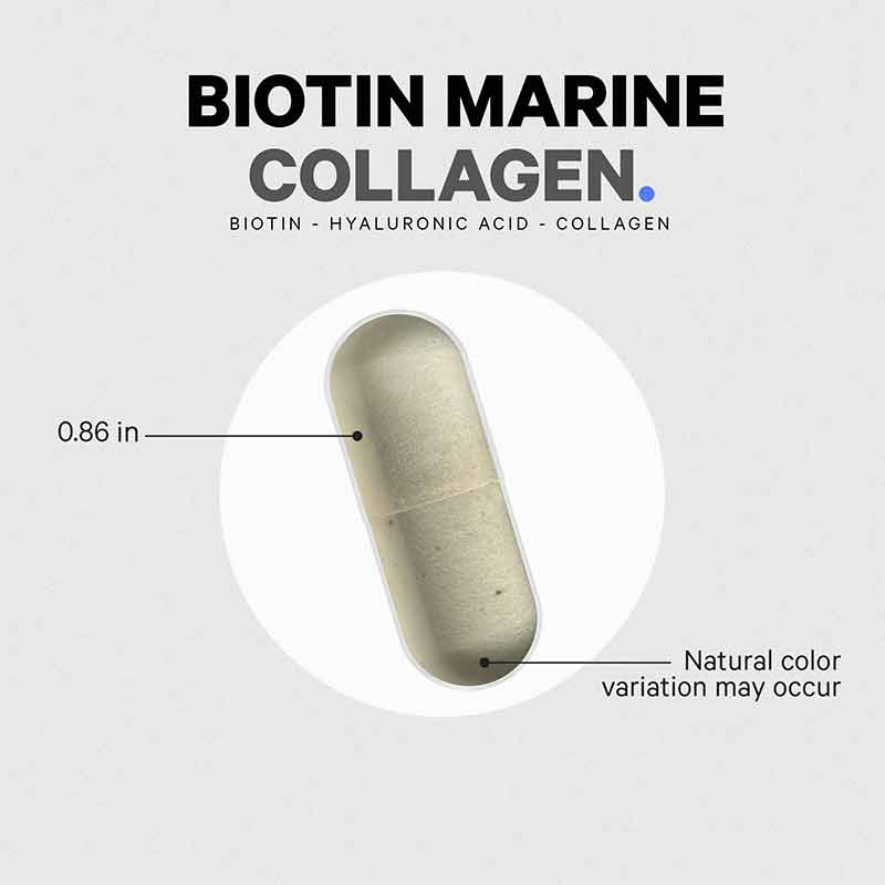 Biotin Marine Collagen, by Codeage, image #8
